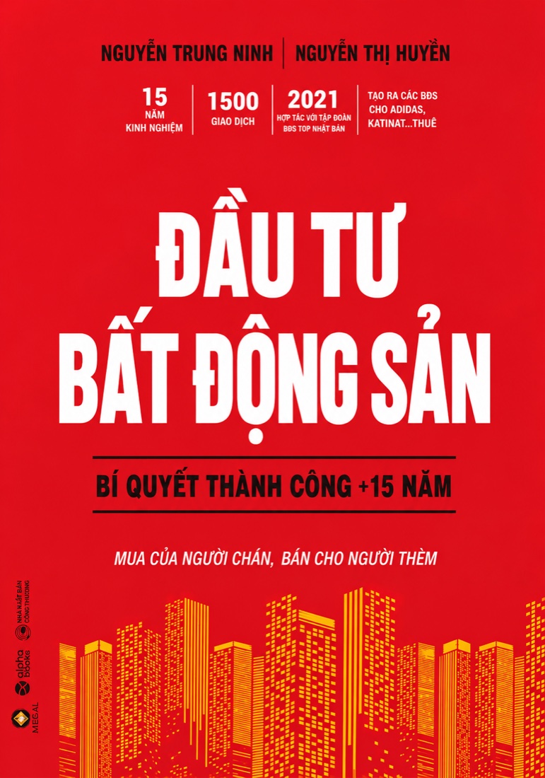 Sách giấy Đầu Tư Bất Động Sản — Bí quyết thành công +15 năm