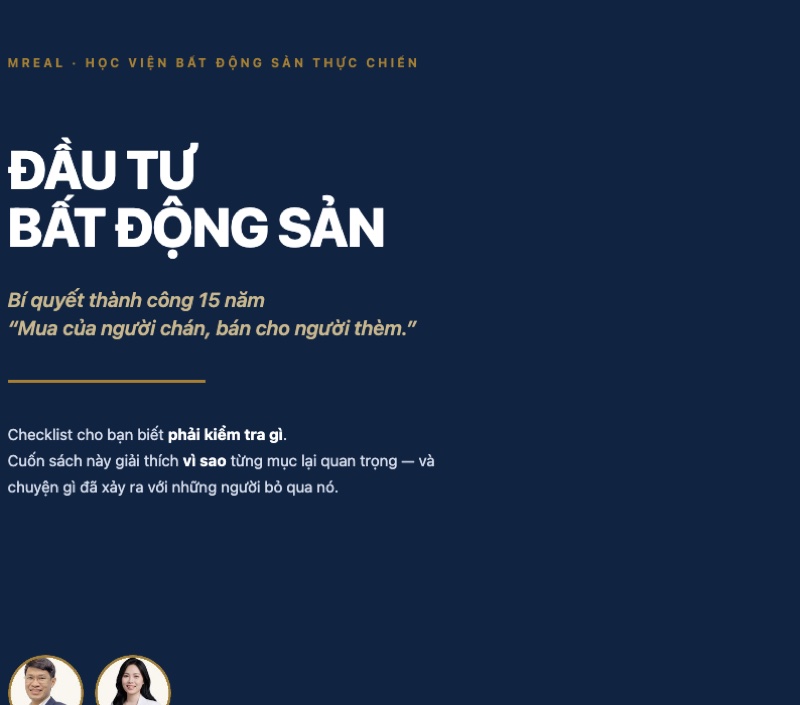 Ebook Đầu tư bất động sản — Bí quyết thành công 15 năm